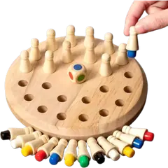 Nini Toys Wooden Memory Chess Game For Both - Rokomari